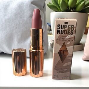 Charlotte Tilbury The Super Nudes Matte Lipstick - SUPERMODEL- retail $35.00